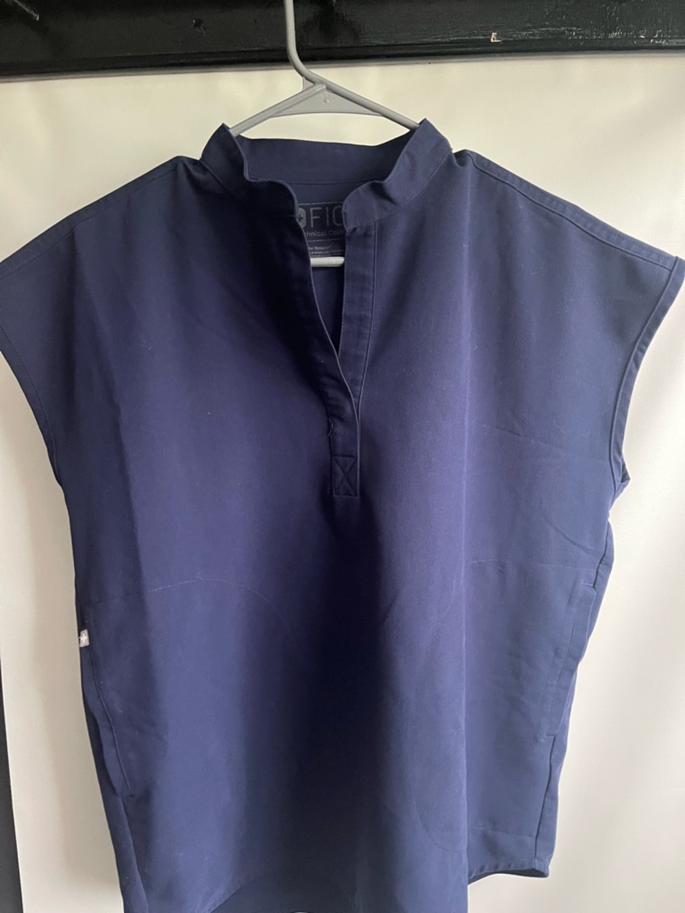 Figs woman’s Navy Rafaela scrub Top